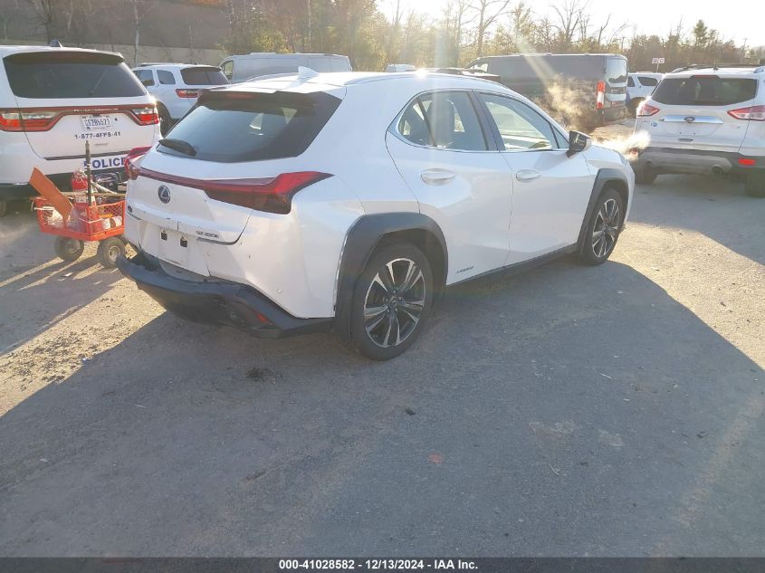 VIN JTHU9JBH3K2010432 2019 Lexus UX 250H no.4