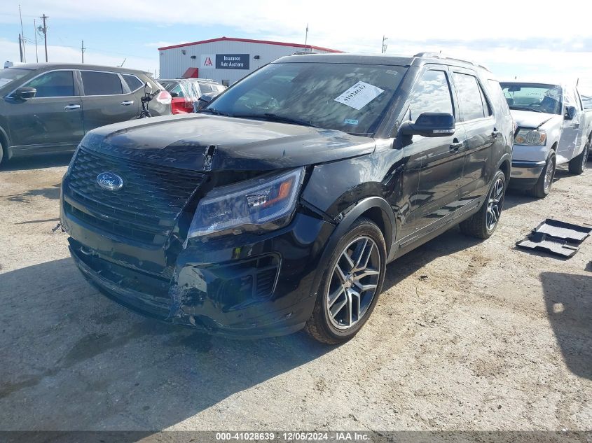 VIN 1FM5K8GT3JGC27735 2018 FORD EXPLORER no.2