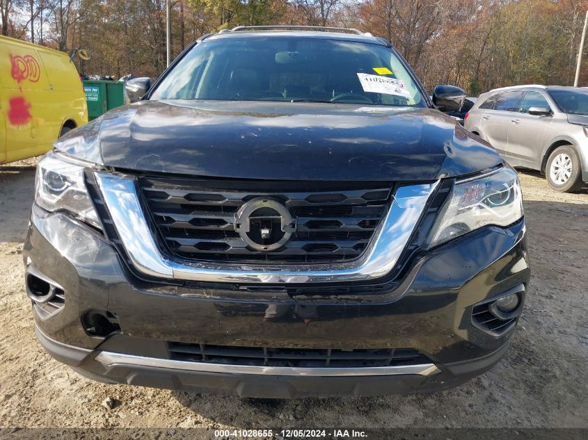 2018 Nissan Pathfinder Platinum VIN: 5N1DR2MN3JC655225 Lot: 41028655