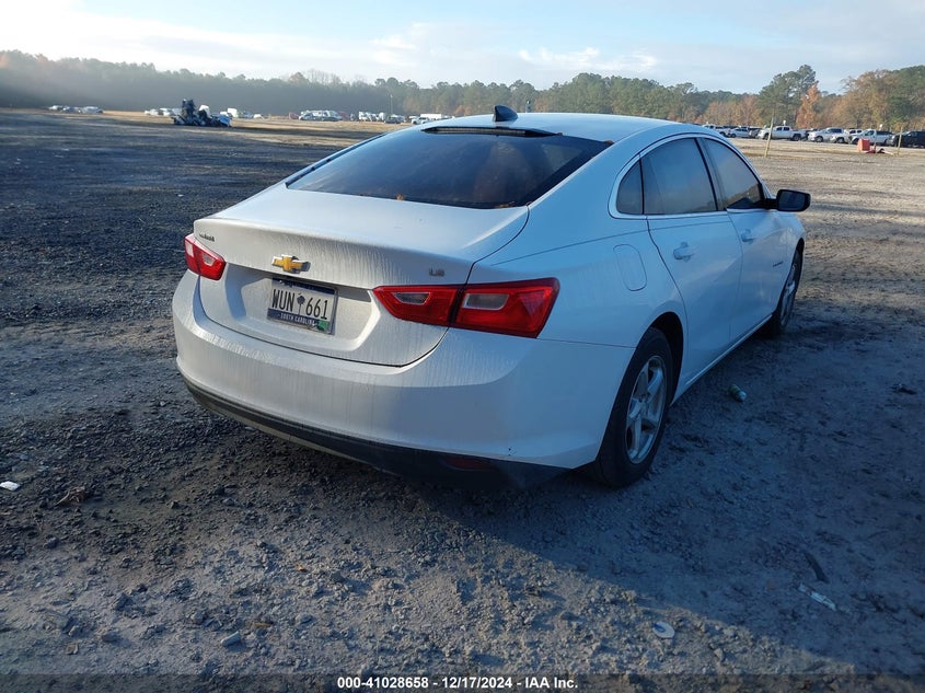 2016 CHEVROLET MALIBU LS - 1G1ZB5ST0GF231650