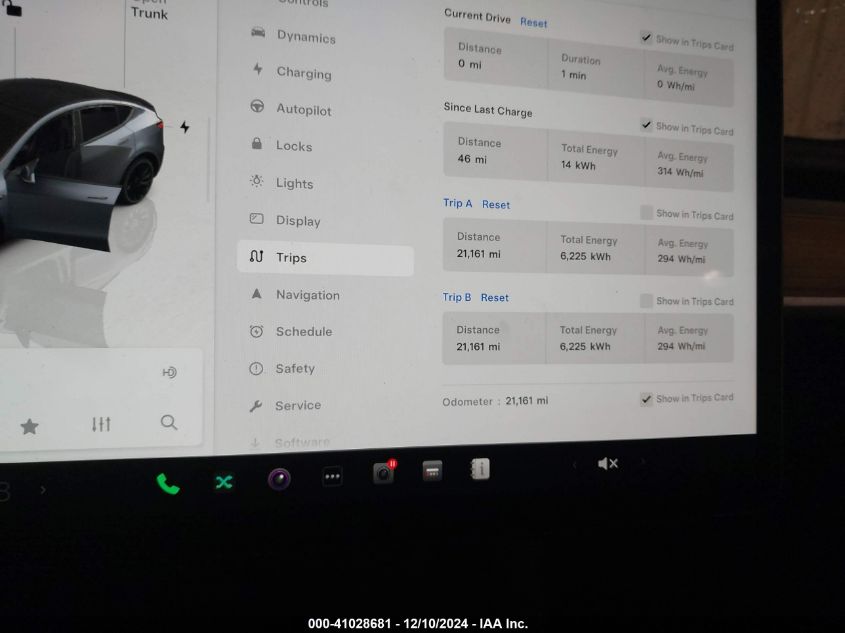 2023 TESLA MODEL Y LONG RANGE DUAL MOTOR ALL-WHEEL DRIVE - 7SAYGDEE5PF607679