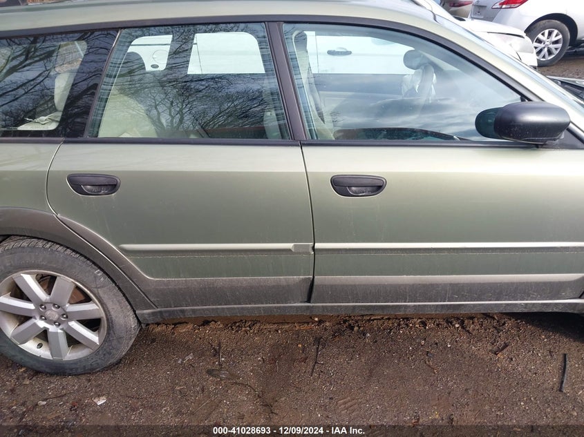 2006 SUBARU LEGACY VIN: 4S4BP61CX67320860