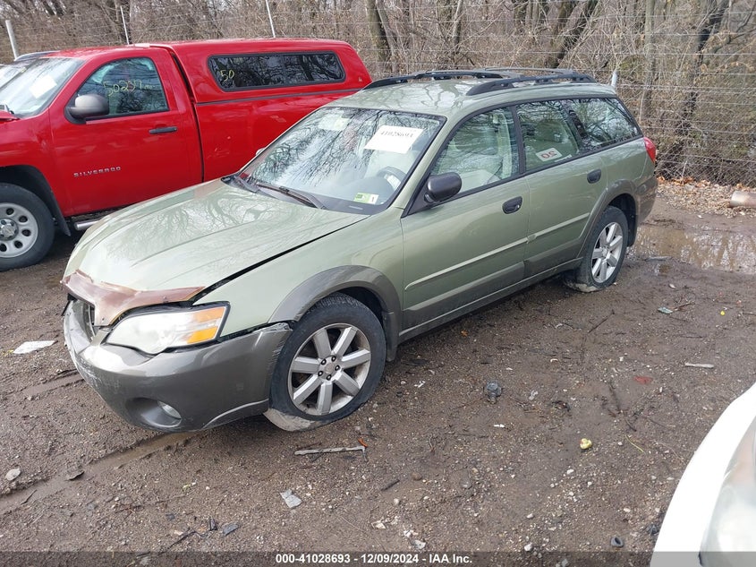2006 SUBARU LEGACY VIN: 4S4BP61CX67320860