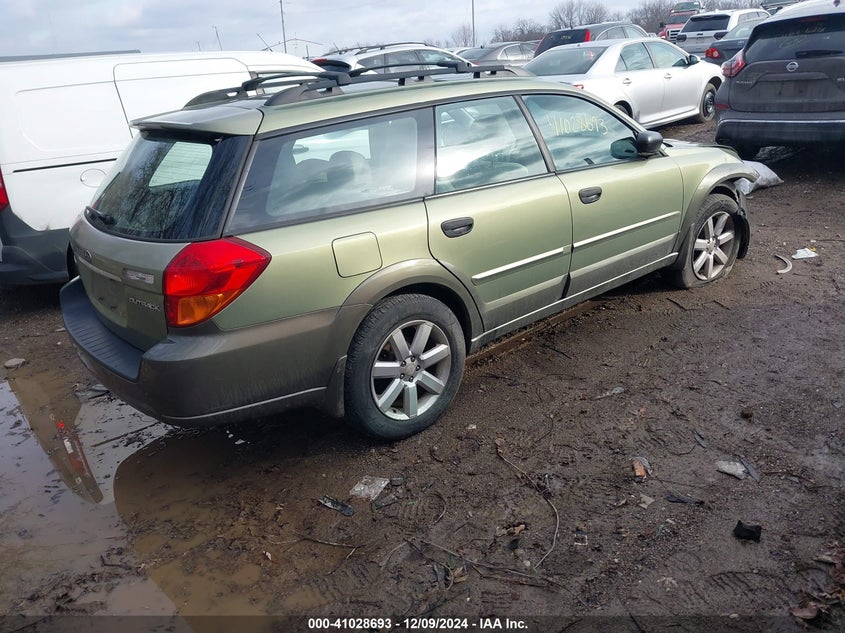 2006 SUBARU LEGACY VIN: 4S4BP61CX67320860