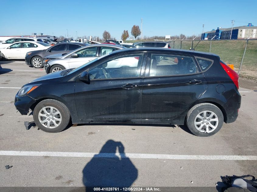 VIN KMHCT5AE1EU141456 2014 Hyundai Accent, GS no.15