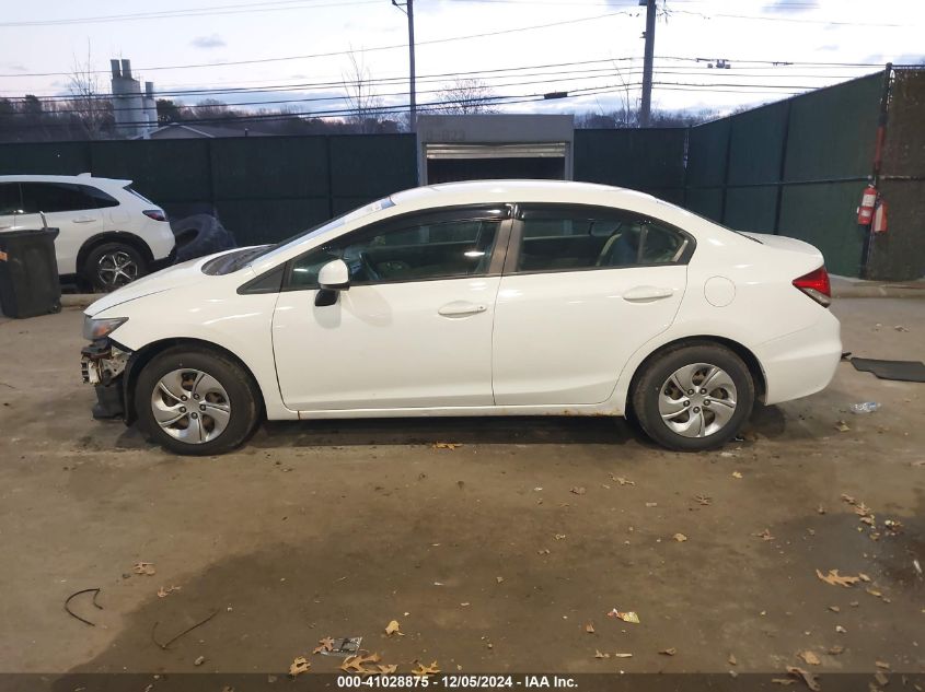 VIN 19XFB2F53DE285597 2013 Honda Civic, LX no.15