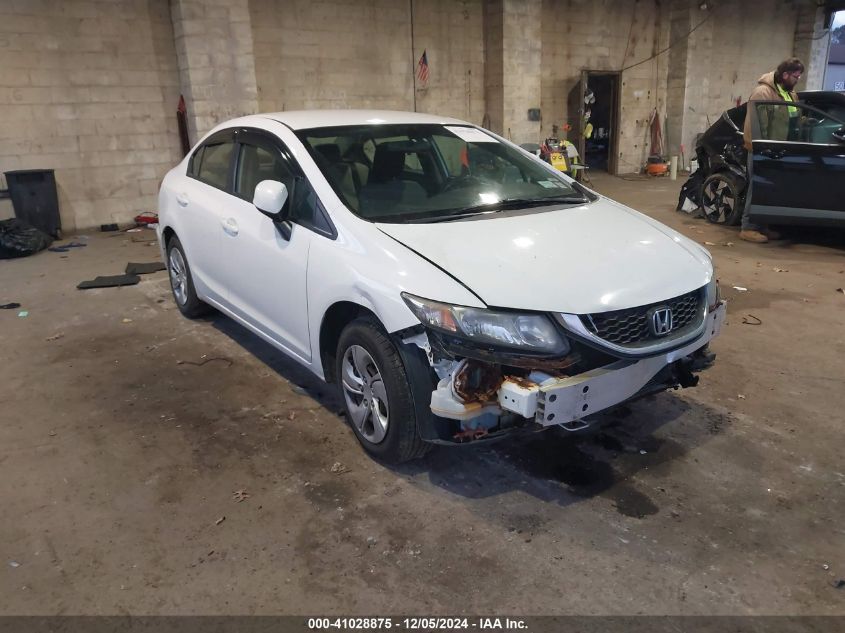 VIN 19XFB2F53DE285597 2013 Honda Civic, LX no.1