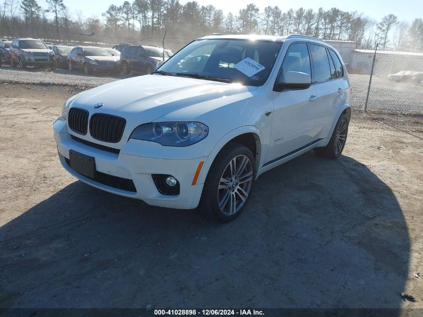 VIN 5UXZV8C56D0C15498 2013 BMW X5, Xdrive50I no.2