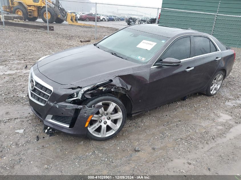 VIN 1G6AY5SXXE0115185 2014 CADILLAC CTS no.2