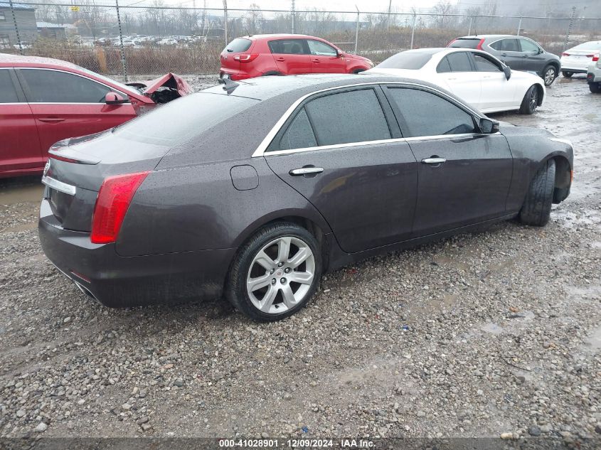 VIN 1G6AY5SXXE0115185 2014 CADILLAC CTS no.4