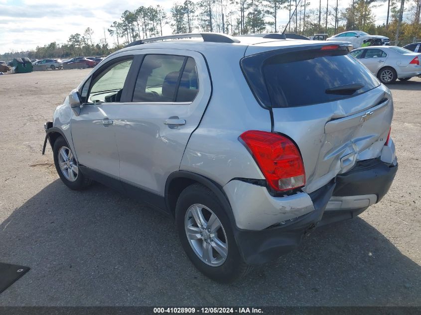 VIN 3GNCJLSB7GL280367 2016 Chevrolet Trax, LT no.3