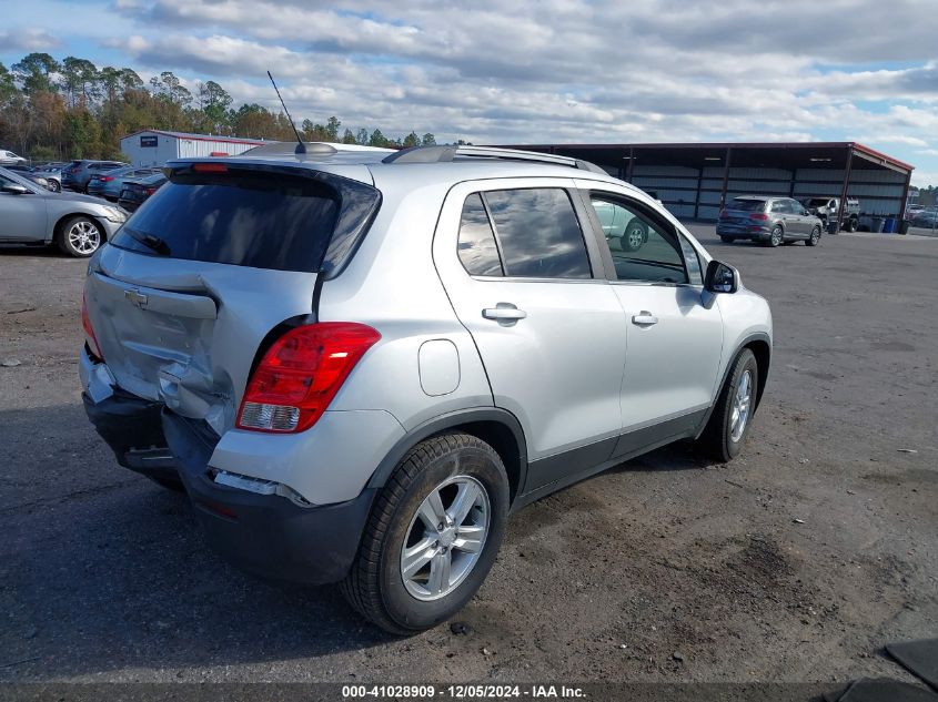 VIN 3GNCJLSB7GL280367 2016 Chevrolet Trax, LT no.4