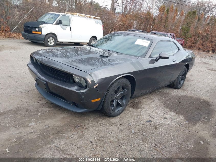 VIN 2C3CDYAG9EH126828 2014 DODGE CHALLENGER no.2