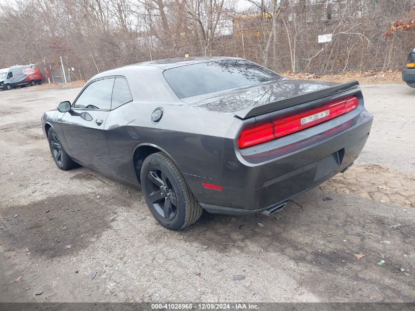 VIN 2C3CDYAG9EH126828 2014 DODGE CHALLENGER no.3