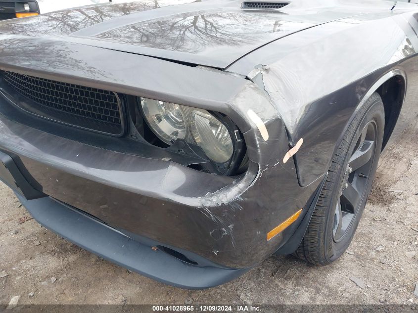 VIN 2C3CDYAG9EH126828 2014 DODGE CHALLENGER no.6