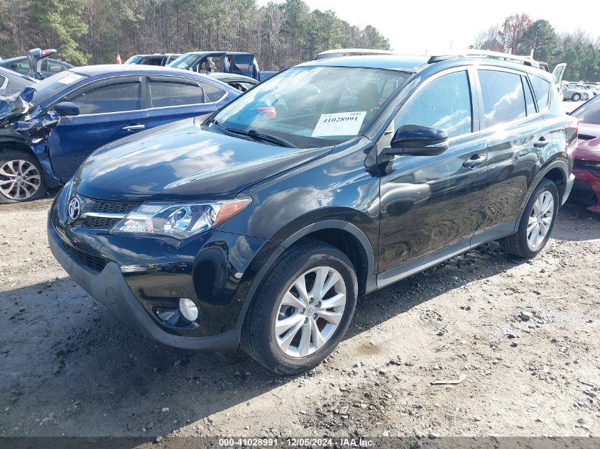 VIN 2T3DFREV4FW296346 2015 Toyota RAV4, Limited no.2