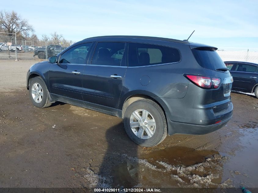 VIN 1GNKVGKDXDJ183630 2013 Chevrolet Traverse, 1LT no.3