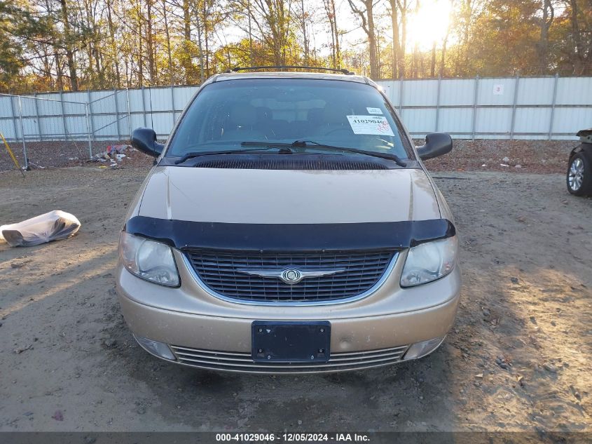 2001 Chrysler Town & Country Lxi VIN: 2C8GP54L71R393383 Lot: 41029046