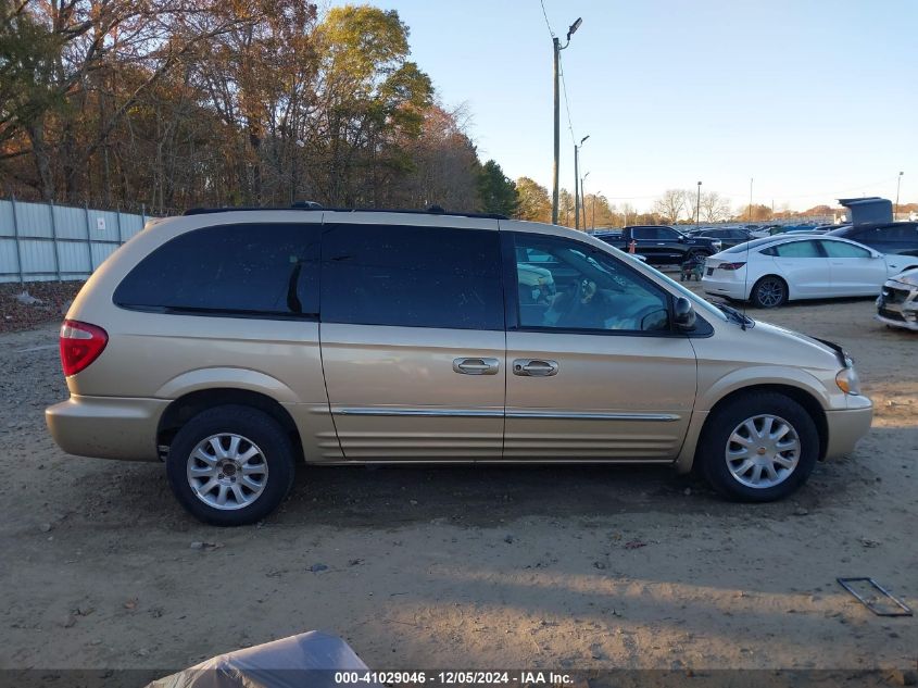 2001 Chrysler Town & Country Lxi VIN: 2C8GP54L71R393383 Lot: 41029046