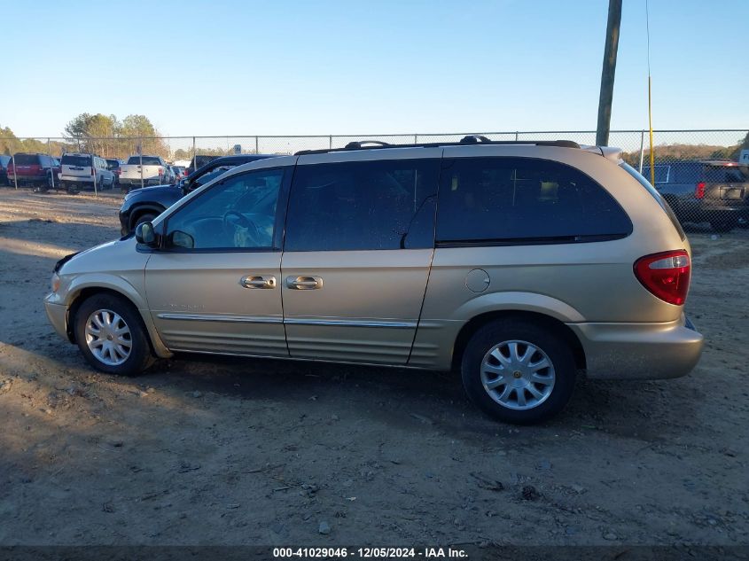 2001 Chrysler Town & Country Lxi VIN: 2C8GP54L71R393383 Lot: 41029046