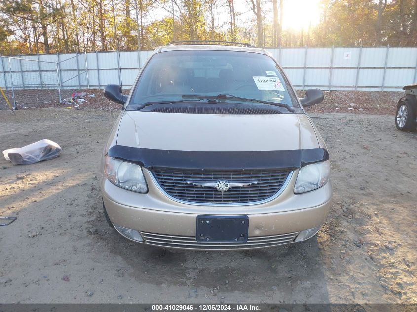 2001 Chrysler Town & Country Lxi VIN: 2C8GP54L71R393383 Lot: 41029046