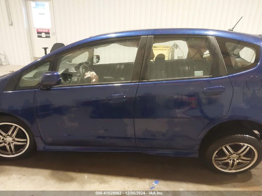 VIN JHMGE8H5XDC009709 2013 HONDA FIT no.14