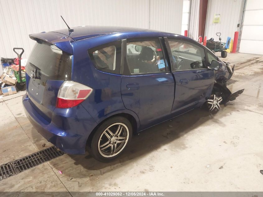 VIN JHMGE8H5XDC009709 2013 HONDA FIT no.4