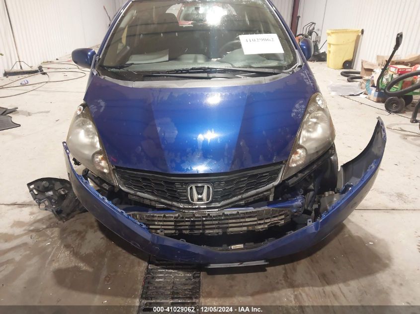 VIN JHMGE8H5XDC009709 2013 HONDA FIT no.6