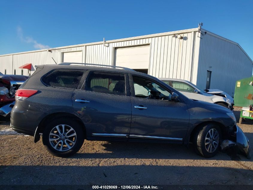 2013 Nissan Pathfinder Sl VIN: 5N1AR2MM4DC623673 Lot: 41029069