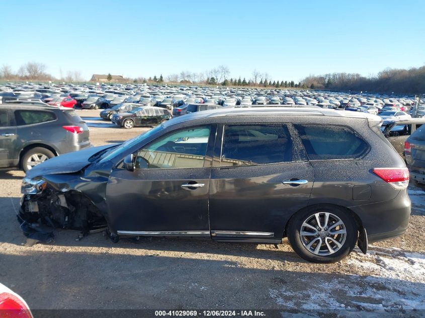 2013 Nissan Pathfinder Sl VIN: 5N1AR2MM4DC623673 Lot: 41029069