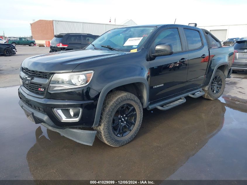 VIN 1GCGTDE34G1244674 2016 Chevrolet Colorado, Z71 no.2