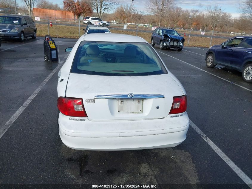 2003 Mercury Sable Ls Premium VIN: 1MEFM55S23A614776 Lot: 41029125