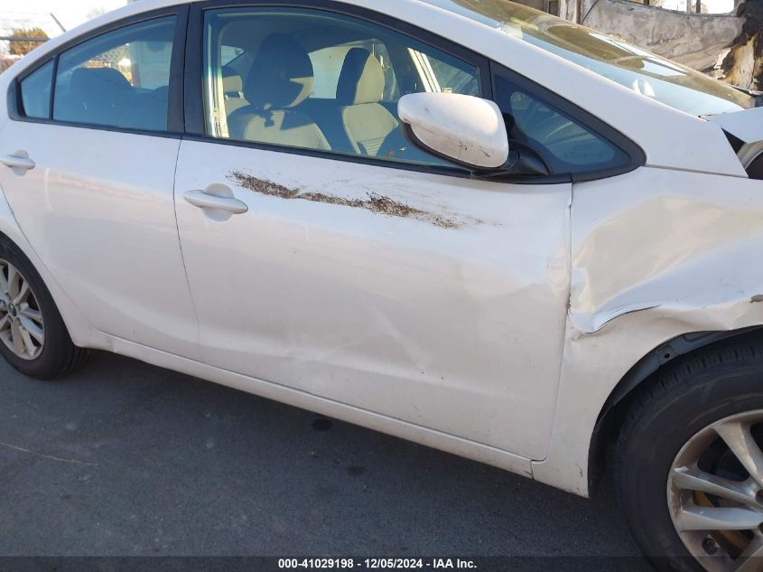 2017 KIA FORTE LX - 3KPFL4A71HE129209