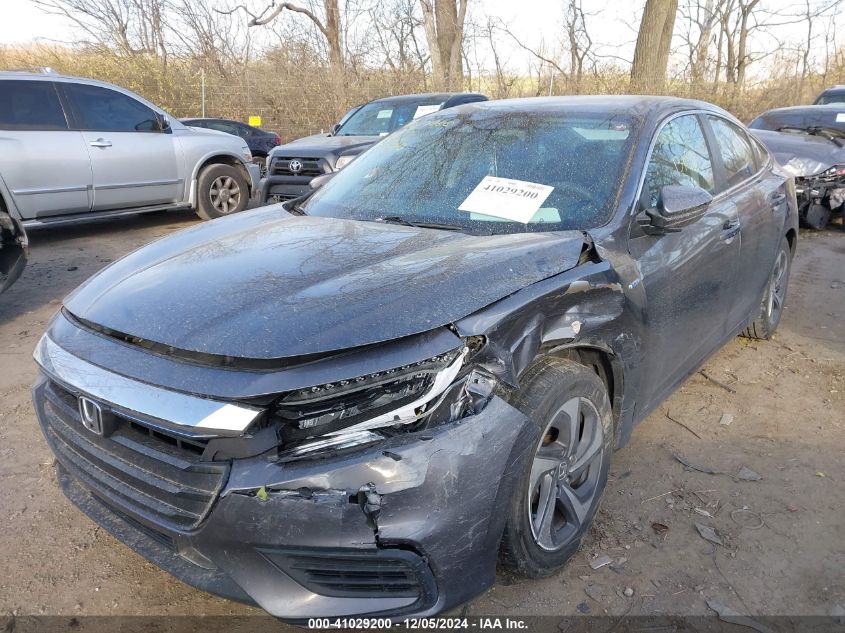 2019 Honda Insight Lx VIN: 19XZE4F18KE026582 Lot: 41029200