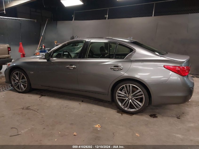 VIN JN1CV7AR8HM680533 2017 Infiniti Q50, 2.0T Sport no.3