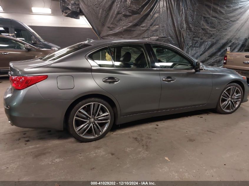 VIN JN1CV7AR8HM680533 2017 Infiniti Q50, 2.0T Sport no.4