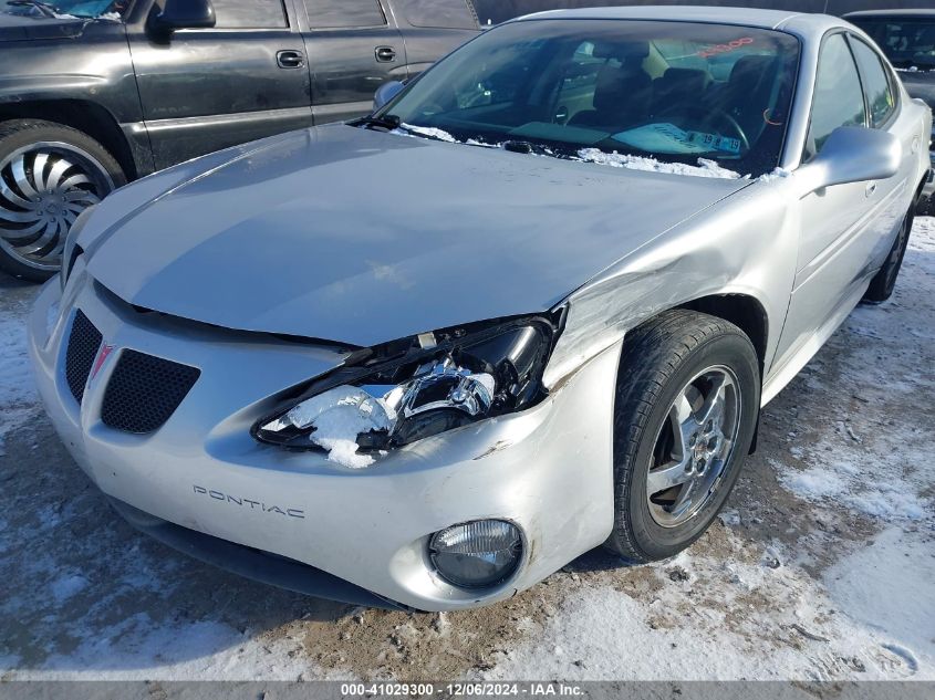 2004 Pontiac Grand Prix Gt2 VIN: 2G2WS522741107593 Lot: 41029300