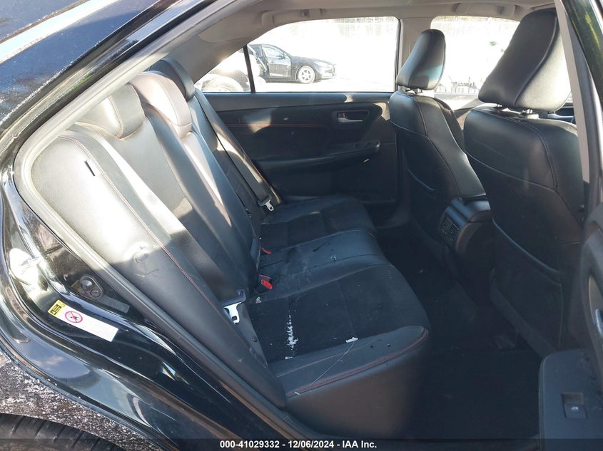 2015 TOYOTA CAMRY VIN: 4T1BK1FK6FU560281
