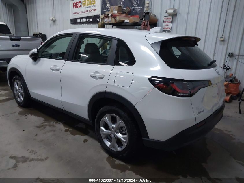 VIN 3CZRZ2H30PM746313 2023 Honda HR-V, Awd Lx no.3