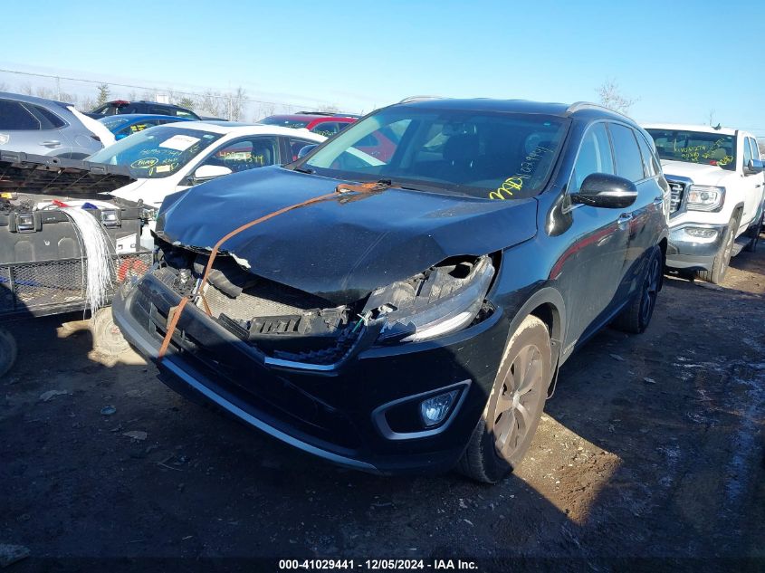 VIN 5XYPHDA58HG323405 2017 KIA SORENTO no.2