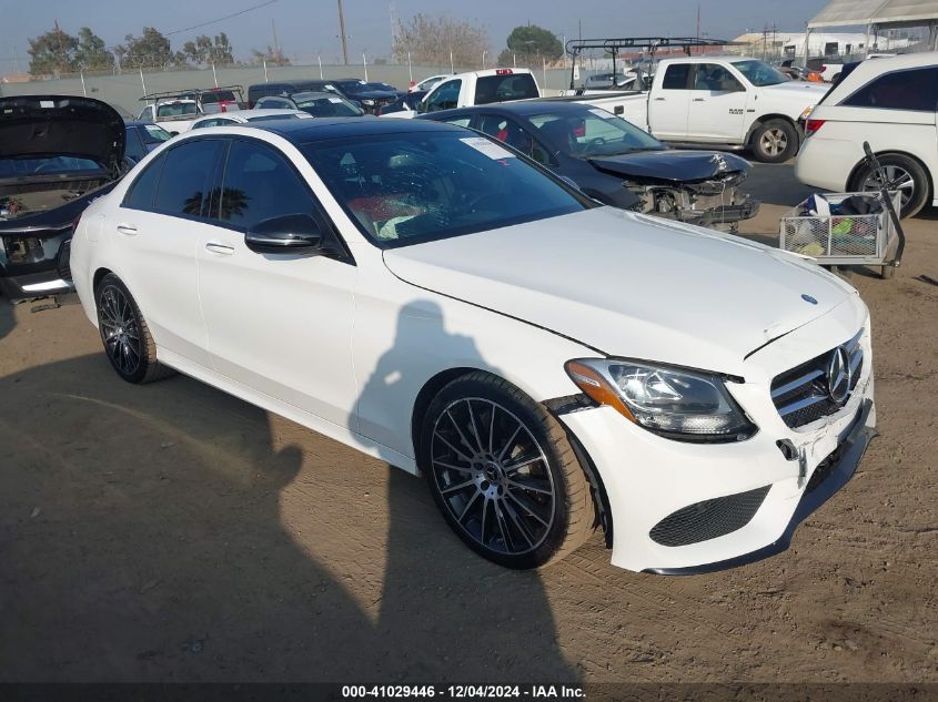 VIN 55SWF4JB5HU230743 2017 Mercedes-Benz C 300, Lux... no.1