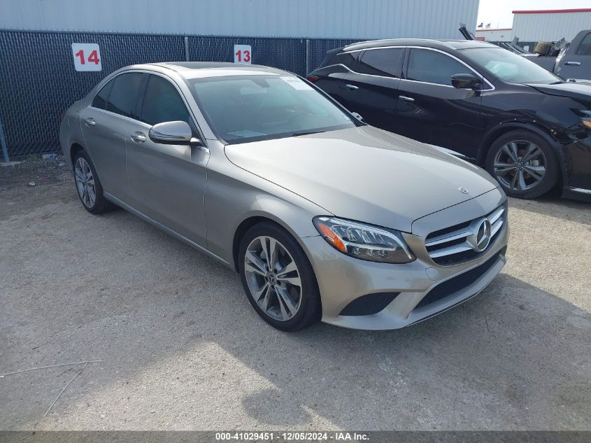 VIN 55SWF8DB5KU313972 2019 Mercedes-Benz C 300 no.1