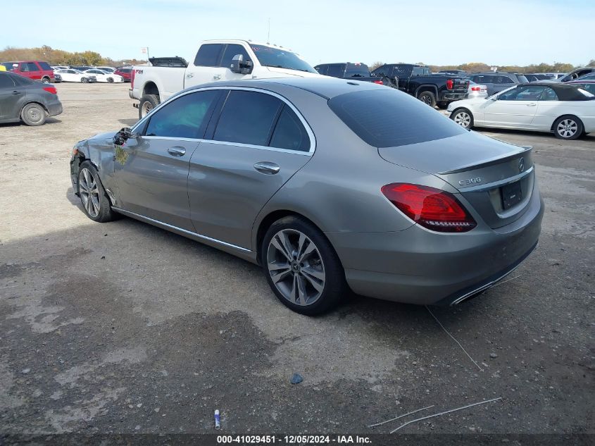 VIN 55SWF8DB5KU313972 2019 Mercedes-Benz C 300 no.3