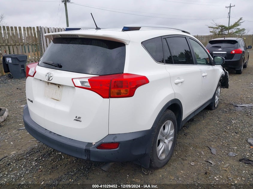 2015 TOYOTA RAV4 LE - JTMBFREV2FD114437