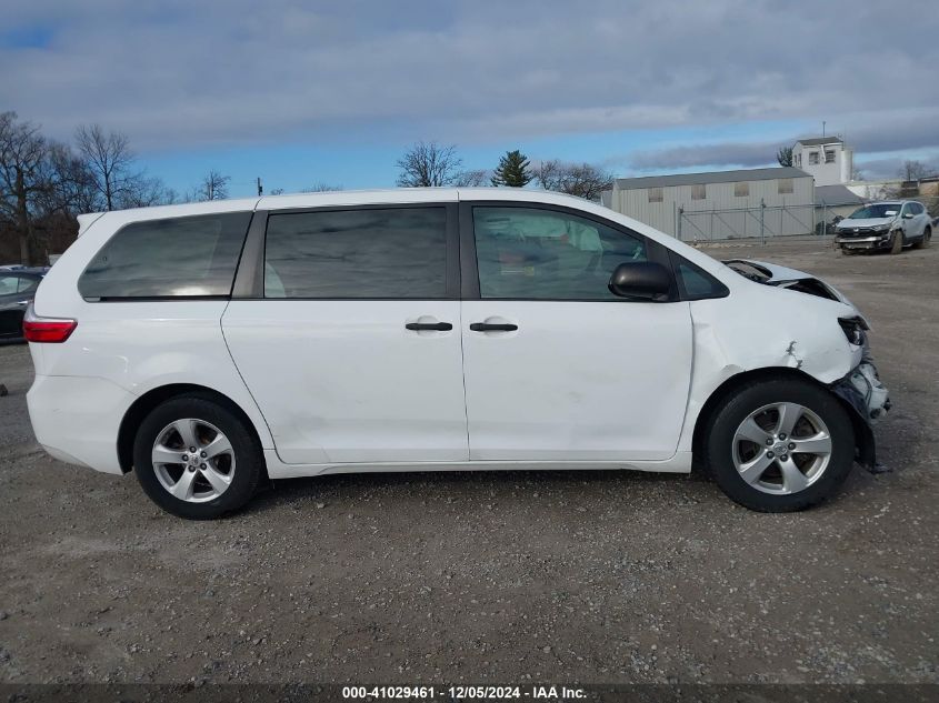 VIN 5TDZK3DC6FS568959 2015 TOYOTA SIENNA no.14