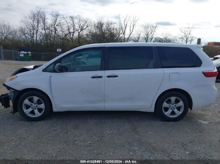 VIN 5TDZK3DC6FS568959 2015 TOYOTA SIENNA no.15