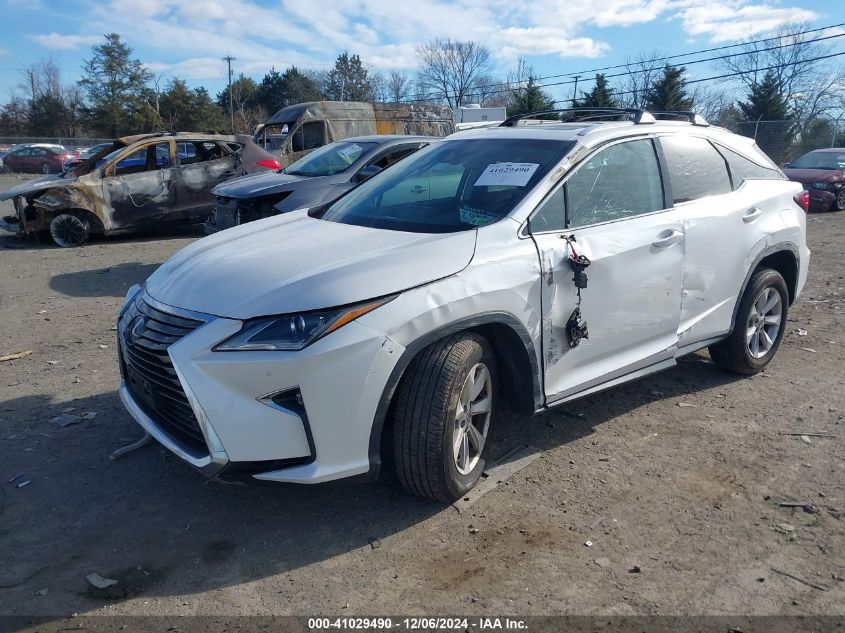 VIN 2T2BZMCA7HC056394 2017 Lexus RX, 350 no.2