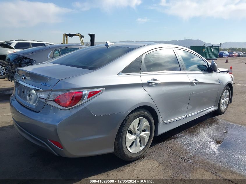 VIN KMHEC4A40FA130980 2015 Hyundai Sonata, Hybrid no.4