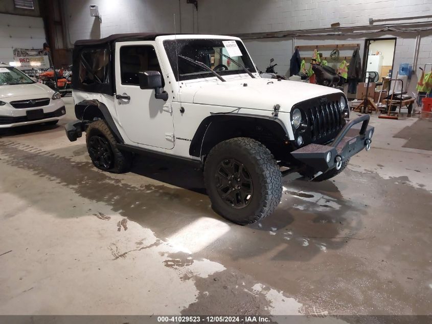 VIN 1C4AJWAGXFL668587 2015 JEEP WRANGLER no.1