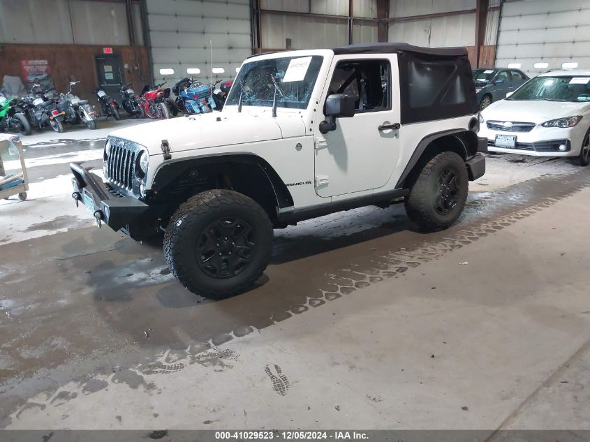 VIN 1C4AJWAGXFL668587 2015 JEEP WRANGLER no.2